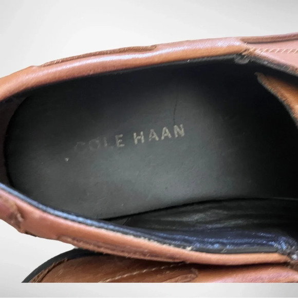 COLE HAAN Men's New Harbor 2 Boat Shoes‎ British Tan Size 9M | EUC - Picture 7 of 8